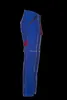 Planam Bundhose Basalt Gr. 24 kornblau/rot Produktbild-Vorschau 12