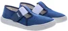 FARE MID-WIDE Kinderhausschuhe mit Klettverschluss, blau – Produktbild-Vorschau 2