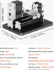 SucceBuy Mini-tour à métaux 36W Fraiseuse 70x130mm Voir les images du produit 7