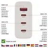 Univerzální USB adaptér GaN do sítě PD 120 W max. Náhled obrázku produktu