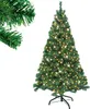 LZQ LED 210CM Künstlicher Weihnachtsbaum Tannenbaum  Grün Produktbild-Vorschau 1