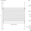 Wabenplissee Verdunkelnd Blackout 120x130cm weiß Plissee Produktbild-Vorschau 8