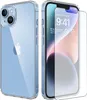 Transparente Hülle für iPhone mit Displayschutz – IPhone 15 Produktbild-Vorschau 1