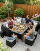 MeXo Gartenlounge Set 8 Personen Lounge Gartenmöbelset Produktbild-Vorschau 2
