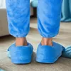 Měkké dětské bačkory Tlapky Stitch 3D Modrá s drápky 27-32 Náhled obrázku produktu 8