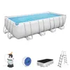 Piscina Power Steel Rettangolare cm 488X244X122 Bestway Anteprima dell’immagine prodotto 11