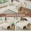 2-osobowa sofa rozkładana Merax z funkcją spania, 2 Podgląd zdjęcia produktu 5