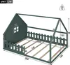 MODFU Dětská postel 140x200 cm s ochranou proti pádu, dům Náhled obrázku produktu 6
