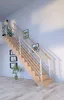 Holztreppe Lindos (Eiche) in gerader Ausführung-80 Produktbild-Vorschau 1