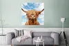 MuchoWow® Poster Schottischer Highlander - Wolke - Tiere Produktbild-Vorschau 5