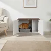 Relaxdays: armadio per lettiera per gatti, con divisorio Anteprima dell’immagine prodotto 5