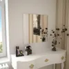 vidaXL Wandspiegel 60 x 60 cm Quadratisch Glas Produktbild-Vorschau 2