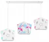 Kinder Hängelampe Deckenlampe Kronleuchter mit Lampenschirm Produktbild-Vorschau 7