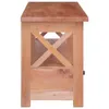 vidaXL Armoire TV 120 x 30 x 40 cm bois massif acajou Voir les images du produit 3