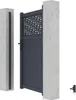 Gartentor Flügeltor - 103 x 166 cm - Aluminium - Halbvoll Produktbild-Vorschau 3