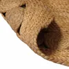 Teppich Natur Ø 120 cm Jute - Designerteppiche DE755 Produktbild-Vorschau 5