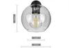 FKL DESIGN Home Deco Deckenlampe Pendellampe Kugel Schwarz Produktbild-Vorschau 3