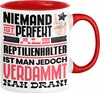 Reptilienhalter Geschenk Tasse Lustige Geschenkidee für Produktbild-Vorschau 1