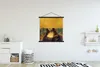 MuchoWow® Textilposter Mona Lisa - Gold - Da Vinci 120x120 Produktbild-Vorschau 2