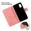 Handy Tasche für Samsung Hülle Handyhülle Blumen Flip Cover Produktbild-Vorschau 5