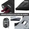 AREBOS - Sac de couchage pour camping, 220x83 cm, sac de Voir les images du produit 7