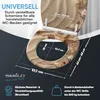 SANILO® WC-Sitz mit Absenkautomatik und Schnellverschluss Produktbild-Vorschau 5