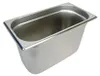 A stainless steel food pan shown from a diagonal top-down perspective against a white background. Produktbild-Vorschau