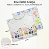 Krabbelmatte Baby Spielmatte Kinder 196x176x1cm Faltbar Produktbild-Vorschau 2