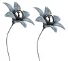 Kobolo Gartenstecker Dekostecker Blume Gray Flower S/2 aus Produktbild-Vorschau 1