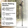 Mucola Nordic Walking Stöcke verstellbar Teleskop Aluminium Produktbild-Vorschau 1