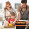 Elektryczny pojemnik na lunch 1L ze stali nierdzewnej USB Podgląd zdjęcia produktu 3
