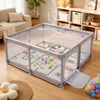Laufstall Baby mit Matratze, Laufgitter Baby 120x120cm, Produktbild-Vorschau 11