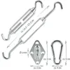 com-four® 6-teiliges Sonnenschutz / Sonnensegel Produktbild-Vorschau 5