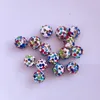 Koraliki Shamballa, brokatowe, 8 mm, 15 sztuk, kolorowe Podgląd zdjęcia produktu 1
