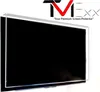 A screen protector is shown attached to a television screen. Produktbild-Vorschau