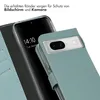 Selencia Echtleder Klapphülle Google Pixel 8a - Air Blue Produktbild-Vorschau 4
