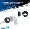 tecuro Siphon-Gummimanschette für Abflussrohr Außen Ø 50 mm Produktbild-Vorschau 2
