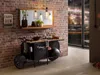 Waschtisch Scooter schwarz Motorradtisch Beistelltisch Produktbild-Vorschau 2