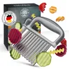 Edelfeld Wellenschneider für Pommes, Obst & Gemüse – Produktbild-Vorschau 1