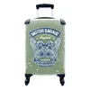 MuchoWow® Koffer Handgepäck Trolley Rollkoffer Kleine Produktbild-Vorschau 1