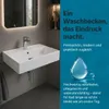 Aqua Bagno LoftAir 60cm Keramik Waschbecken Waschtisch Produktbild-Vorschau 5