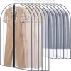 12 Stück Kleidersack Anzug Lange, 60 x 120/100cm Schwarz Produktbild-Vorschau 1