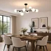 Lampada a soffitto a 8 luci, stile vintage, ideale per Anteprima dell’immagine prodotto 7