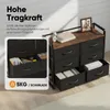HOKEEPER Kommode, Kommoden mit 6 Schubladen aus Stoff, Produktbild-Vorschau 3