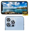 A smartphone displaying a scenic view and the rear camera module of a smartphone. Produktbild-Vorschau