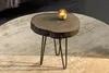 riess-ambiente Table d'appoint ronde GOA 45 cm gris Bois Voir les images du produit 8