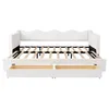 Letto imbottito Merax Daybett, 90x200 cm, con letto Anteprima dell’immagine prodotto 9