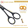 TK FIVE STAR ® Vegas Profi 6'' Schwarze Razor-Edge extra Produktbild-Vorschau 3