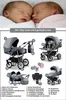 Zwillingskinderwagen 5 in 1 City Twin inkl. Autositze - 16 Produktbild-Vorschau 5