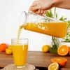 Všestranný skleněný džbán s plastovým víčkem na nápoje Náhled obrázku produktu 4